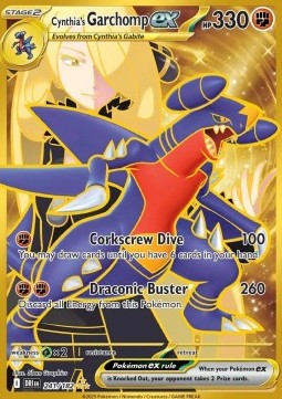 Cynthia's Garchomp ex [Destined Rivals] (DRI-241)