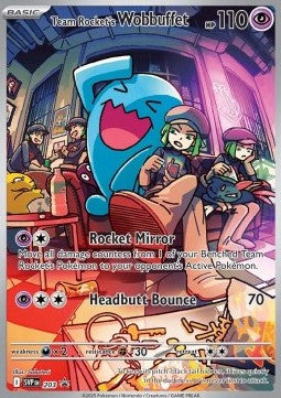 Team Rocket's Wobbuffet [SV Black Star Promos] (SVP 203)