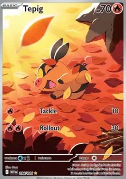 Tepig [White Flare] (WHT-096)