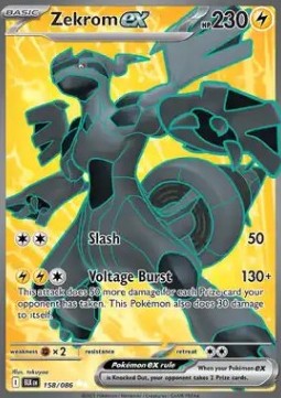Zekrom ex [Black Bolt] (BLK-158)