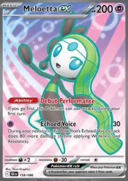 Meloetta ex [Black Bolt] (BLK-159)