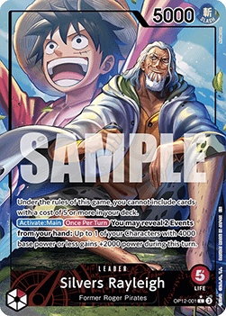 Silvers Rayleigh (OP12-001) [OP12 · V2 · Alternate Art]