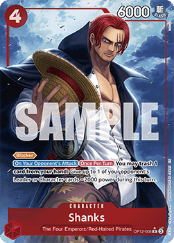 Shanks (OP12-008) [V2 · Alternate Art]