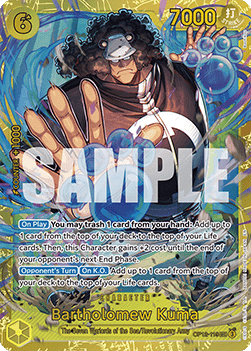 Bartholomew Kuma (OP12-119) [OP12 · V1 · Secret Rare]