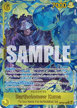 Bartholomew Kuma (OP12-119) [OP12 · V2 · Alternate Art]
