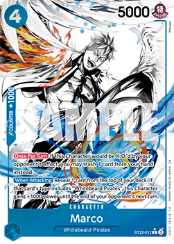 Marco (ST22-012) [ST-22 · V2 · Alternate Art]