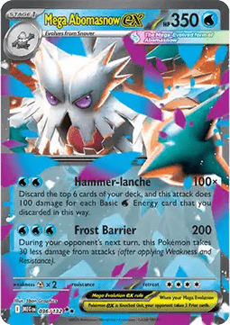 Mega Abomasnow ex [Mega Evolution] (MEG-036)