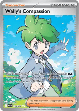 Wally's Compassion [Mega Evolution] (MEG 176)