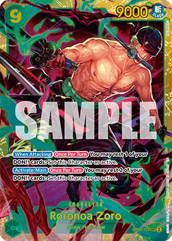 Roronoa Zoro (OP06-118) [PRB02 · Secret Rare]