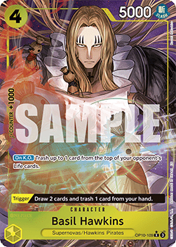 Basil Hawkins (OP10-109) [PRB02 · V2 · Alternate Art]