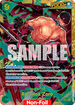 Roronoa Zoro (OP06-118) [LD01 · Secret Rare]