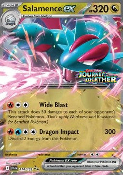 Salamence ex [Journey Together: Additionals] (xJTG-114) [V1 · Promo]