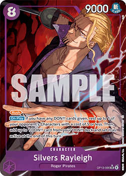 Silvers Rayleigh (OP13-066) [V2 · Alternate Art]