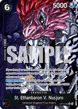 St. Ethanbaron V. Nusjuro (OP13-080) [OP13 · V2 · Alternate Art]