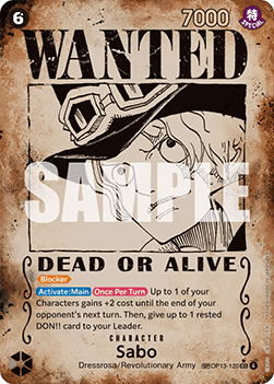 Sabo (OP13-120) [OP13 · V3 · Special Rare]