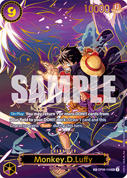 Monkey.D.Luffy (OP09-119) [OP13 · Special Rare]