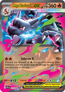 Mega Charizard X ex [Phantasmal Flames] (PFL-013)