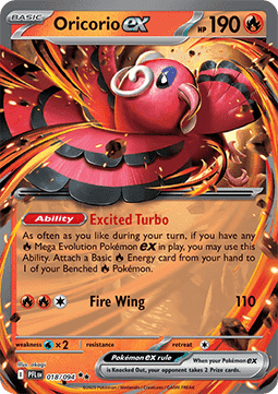 Oricorio ex [Phantasmal Flames] (PFL-018)