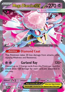 Mega Diancie ex [Phantasmal Flames] (PFL-041)
