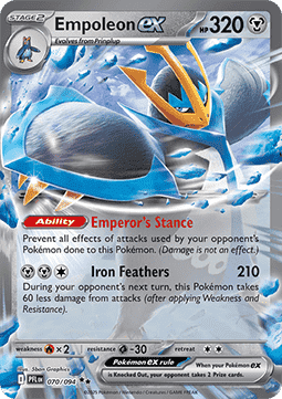 Empoleon ex [Phantasmal Flames] (PFL-070)