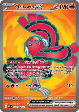 Oricorio ex [Phantasmal Flames] (PFL-110)