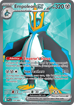 Empoleon ex [Phantasmal Flames] (PFL-114)