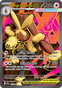 Mega Lopunny ex [Phantasmal Flames] (PFL-115)