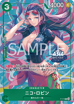 Nico Robin (P-111) [P-JP · V1 · Promo]