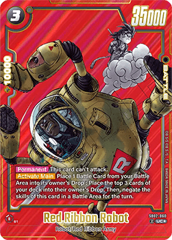 Red Ribbon Robot [Fusion World] (SB02-060) [V2 · Alternate Art]