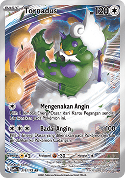 Tornadus [Black & White ID/TH] (SV11s-316)