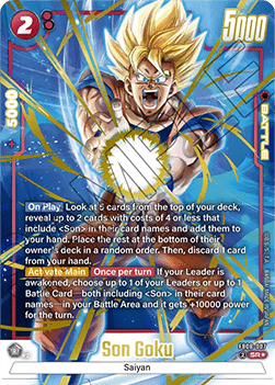 Son Goku [Fusion World] (FB08-007) [V2 · Alternate Art]