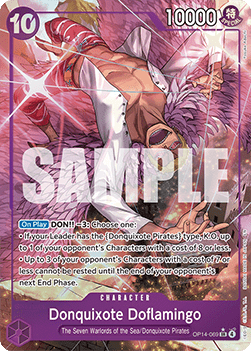 Donquixote Doflamingo (OP14-069) [OP14 · V2 · Alternate Art]