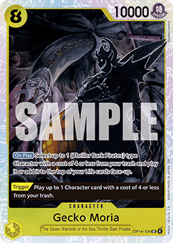 Gecko Moria (OP14-104) [OP14 · V1 · Super Rare]