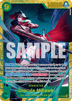 Dracule Mihawk (OP14-119) [V1 · Secret Rare]