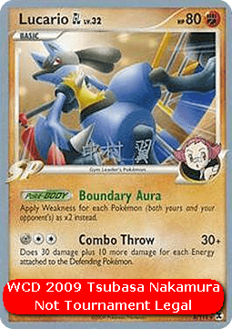 Lucario [GL] Lv.32 [WCD 2009] (RR 8)
