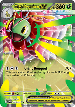 Mega Meganium ex [Ascended Heroes] (ASC-010)