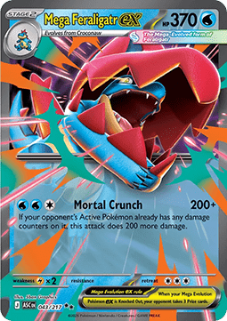 Mega Feraligatr ex [Ascended Heroes] (ASC-043)