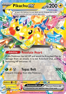 Pikachu ex [Ascended Heroes] (ASC-057)