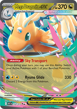 Mega Dragonite ex [Ascended Heroes] (ASC-152)
