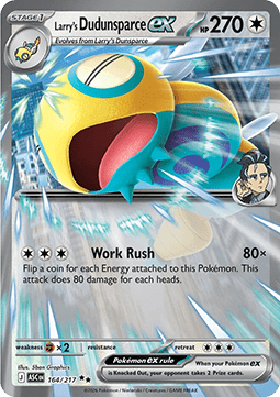 Larry's Dudunsparce ex [Ascended Heroes] (ASC-164)