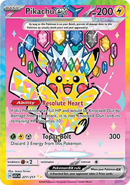 Pikachu ex [Ascended Heroes] (ASC-277)