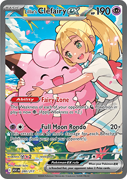 Lillie's Clefairy ex [Ascended Heroes] (ASC-280)