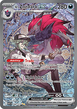 N's Zoroark ex [Ascended Heroes] (ASC-286)