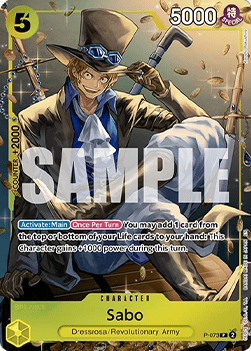 Sabo (P-073) [P · V2 · Promo]