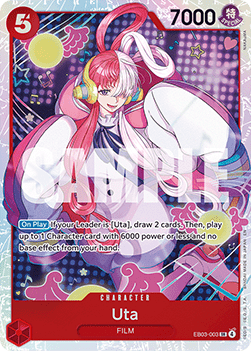 Uta (EB03-003) [EB03 · V1 · Super Rare]