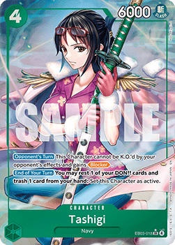 Tashigi (EB03-018) [EB03 · V2 · Alternate Art]