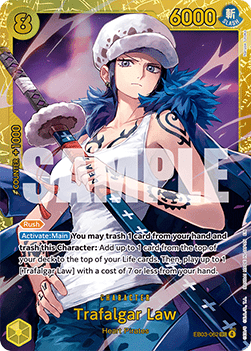 Trafalgar Law (EB03-062) [EB03 · V1 · Secret Rare]