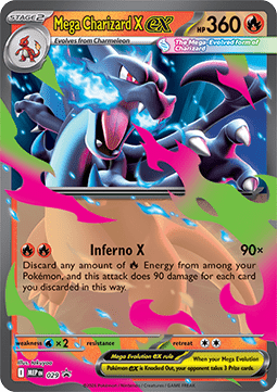 Mega Charizard X ex [MEP Black Star Promos] (MEP-029)