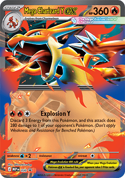 Mega Charizard Y ex [MEP Black Star Promos] (MEP-030)