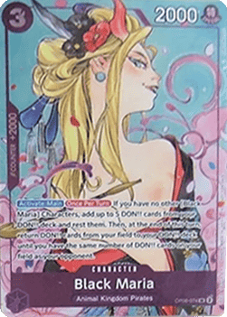 Black Maria (OP08-074) [UP · V2 · Super Rare]